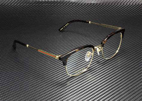 gold men's gucci glasses|gucci gold frame eyeglasses.